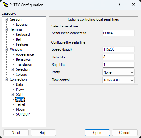 Putty Settings2